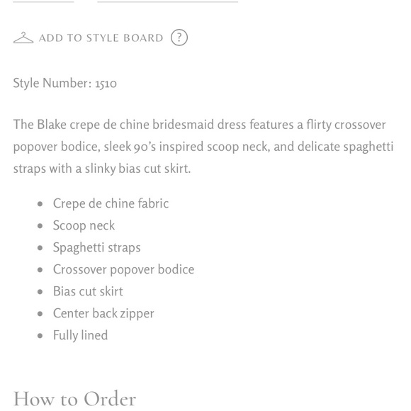 Jenny Yoo The Blake Crepe De Chine Dress Size 8 - Picture 12 of 12